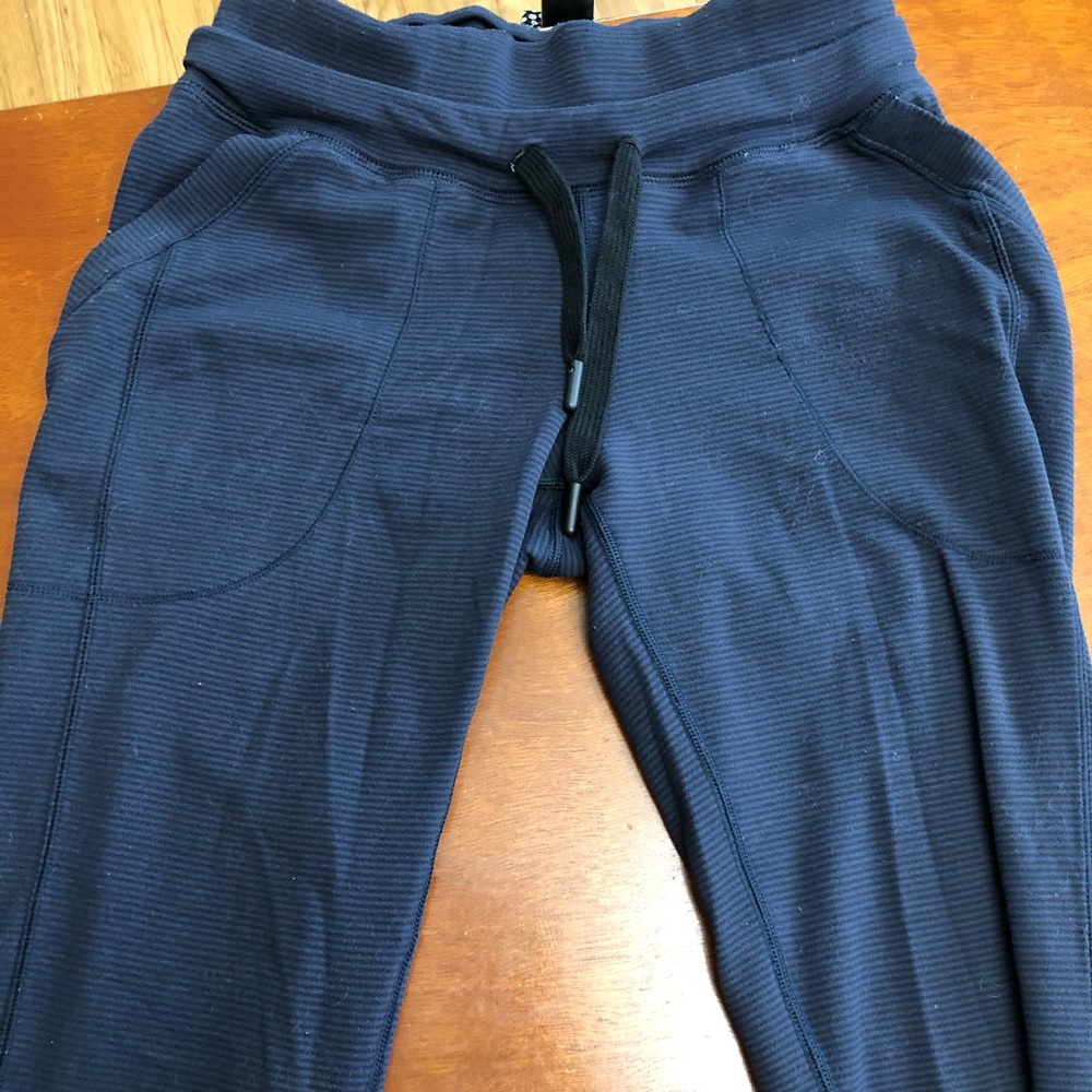 Lululemon fitted joggers, gently used